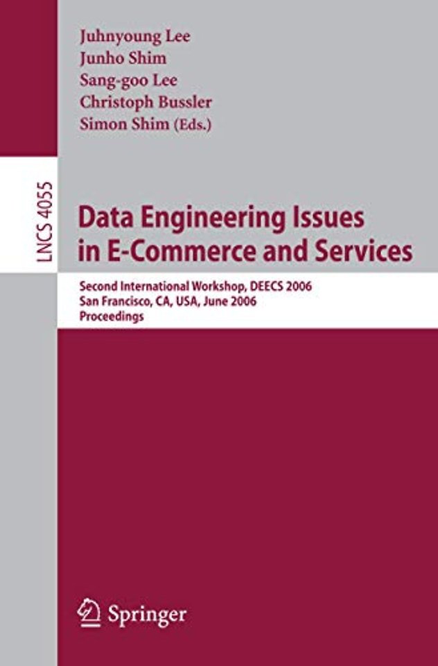 Data Engineering Issues in E-Commerce and Services