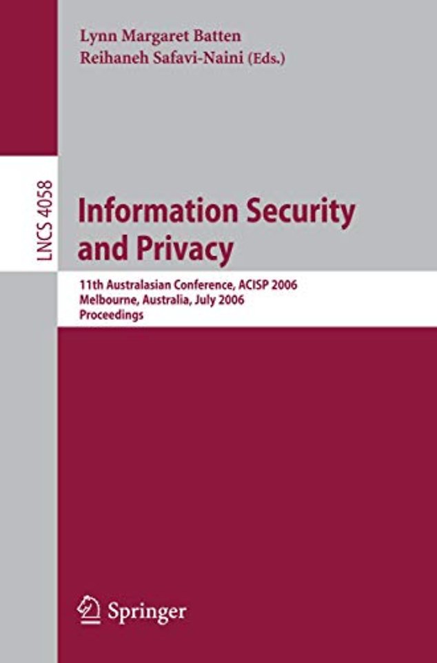 Information Security and Privacy