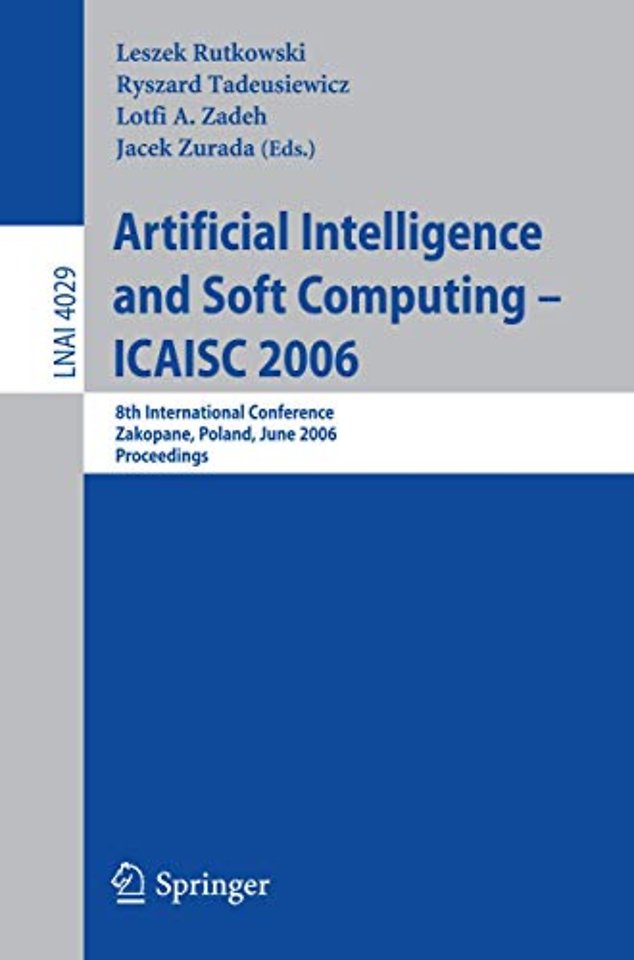 Artificial Intelligence and Soft Computing – ICAISC 2006