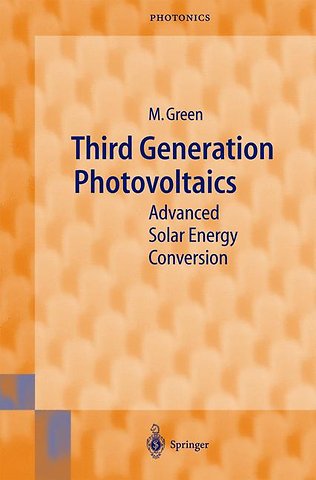 Third Generation Photovoltaics