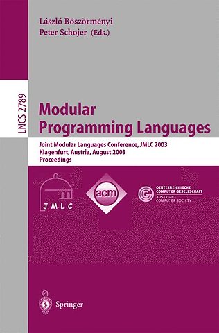 Modular Programming Languages