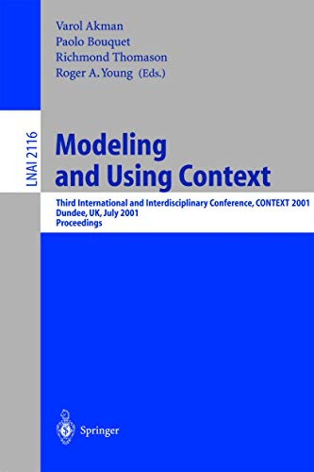 Modeling and Using Context