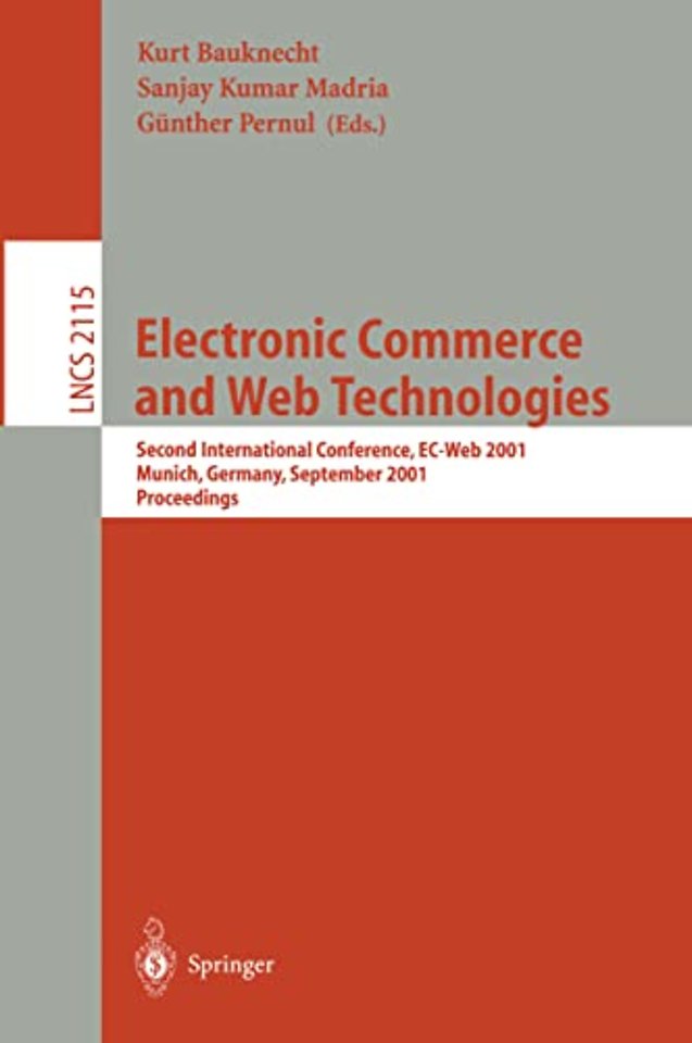 Electronic Commerce and Web Technologies
