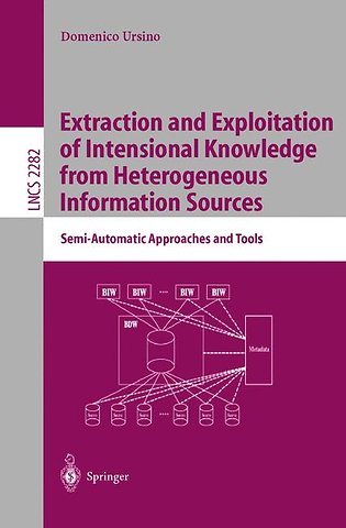 Extraction and Exploitation of Intensional Knowledge from Heterogeneous Information Sources