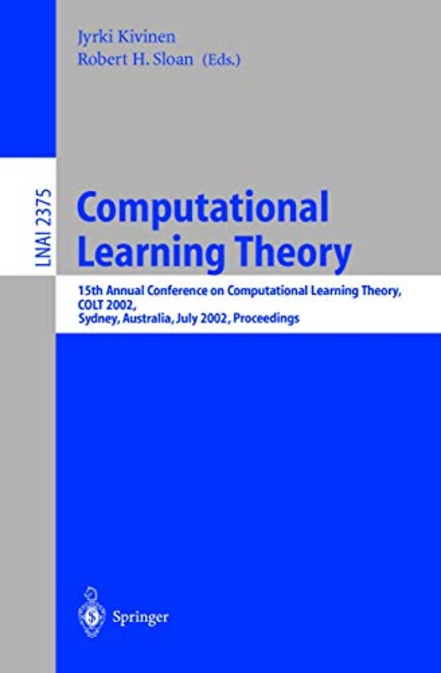 Computational Learning Theory