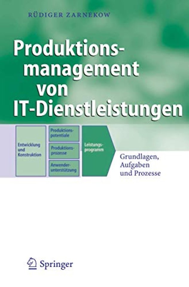 Produktionsmanagement von IT-Dienstleistungen