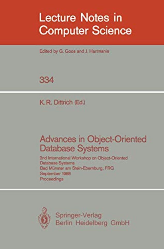 Advances in Object-Oriented Database Systems