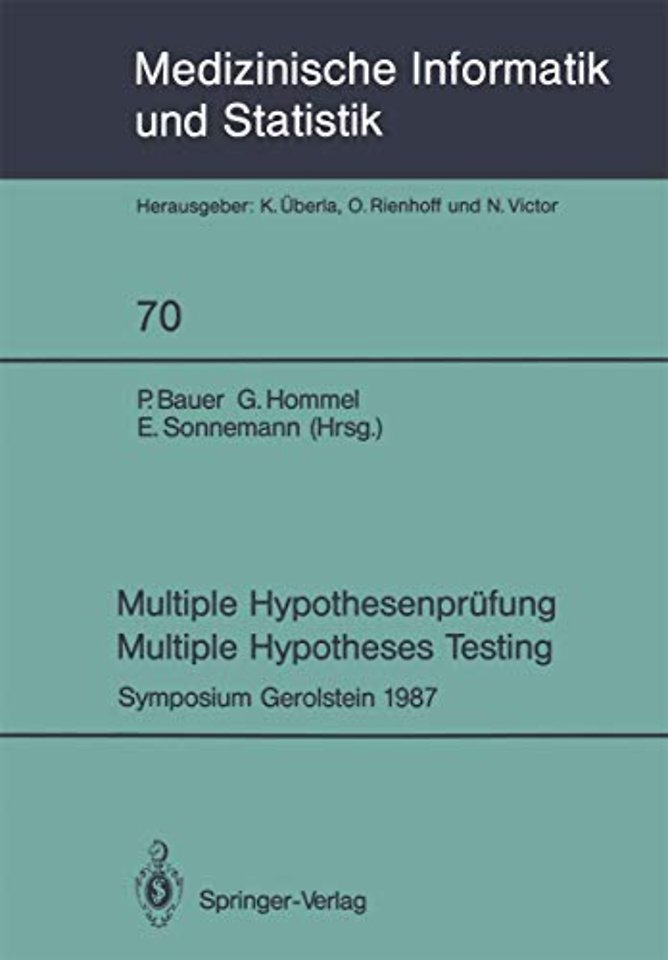 Multiple Hypothesenprüfung / Multiple Hypotheses Testing
