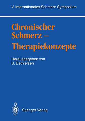 Chronischer Schmerz — Therapiekonzepte