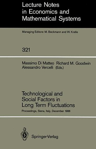 Technological and Social Factors in Long Term Fluctuations