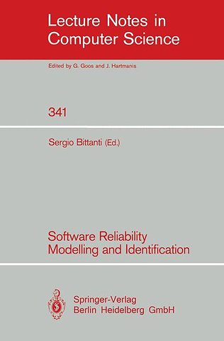 Software Reliability Modelling and Identification