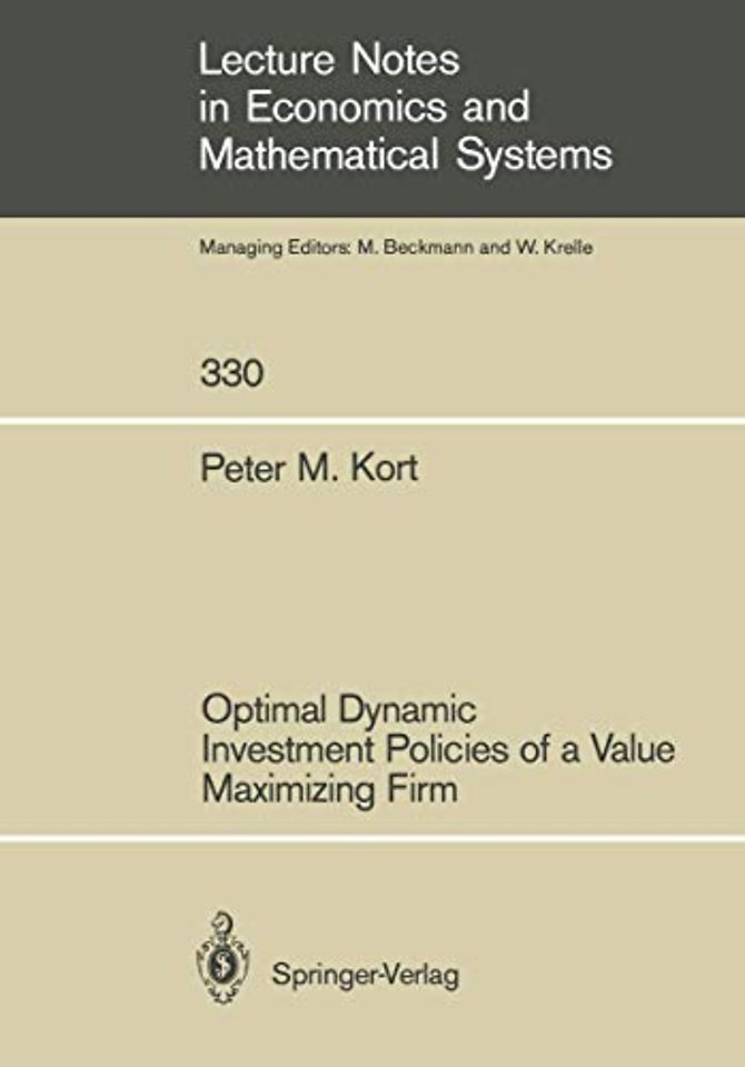 Optimal Dynamic Investment Policies of a Value Maximizing Firm