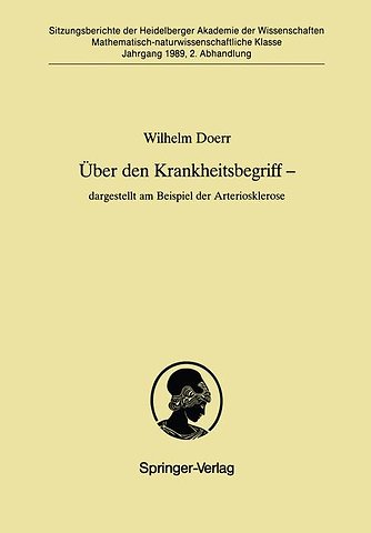 Über den Krankheitsbegriff — dargestellt am Beispiel der Arteriosklerose