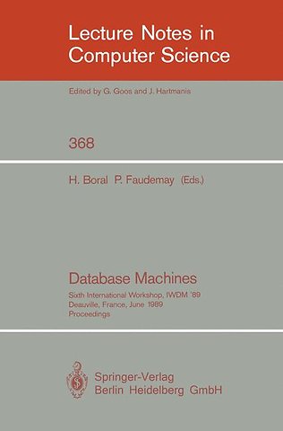 Database Machines