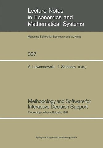 Methodology and Software for Interactive Decision Support