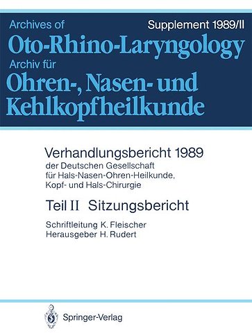 Teil II: Sitzungsbericht