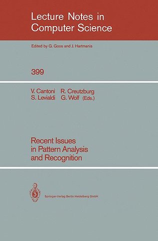 Recent Issues in Pattern Analysis and Recognition