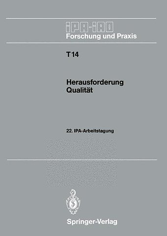 Herausforderung Qualität