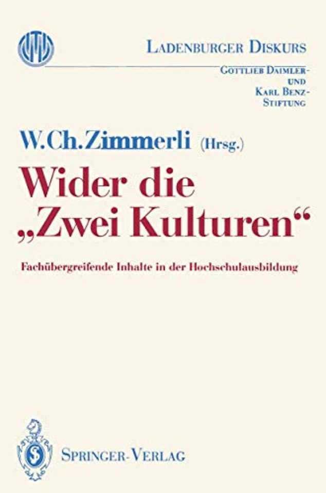 Wider die „Zwei Kulturen“