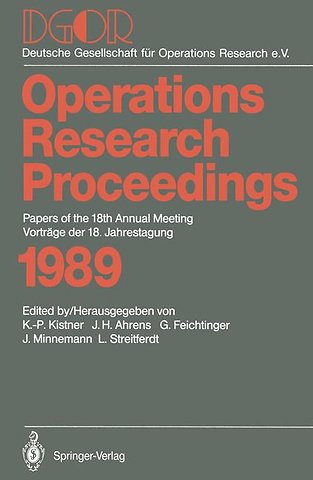 Papers of the 18th Annual Meeting / Vorträge der 18. Jahrestagung