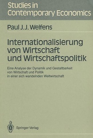 Internationalisierung von Wirtschaft und Wirtschaftspolitik