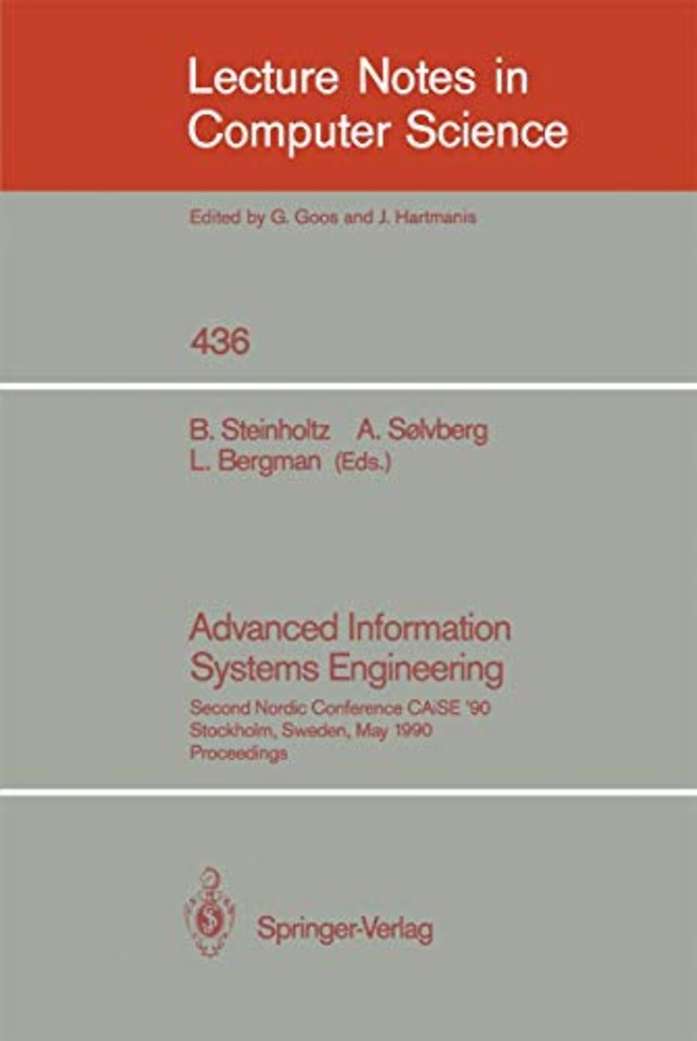 Advanced Information Systems Engineering