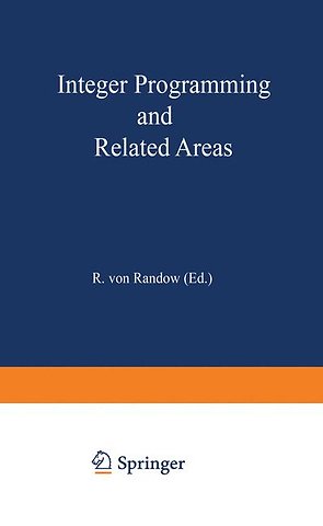 Integer Programming and Related Areas