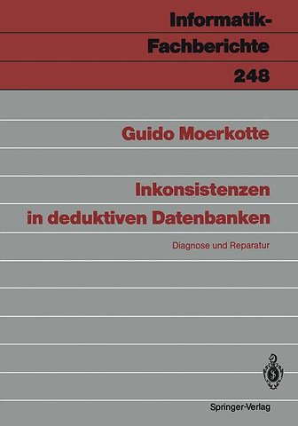 Inkonsistenzen in deduktiven Datenbanken