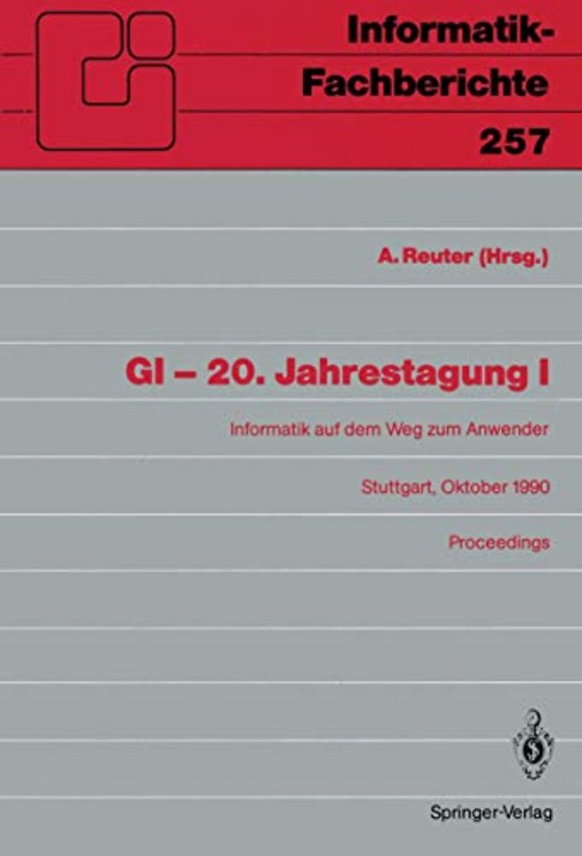 GI - 20. Jahrestagung I