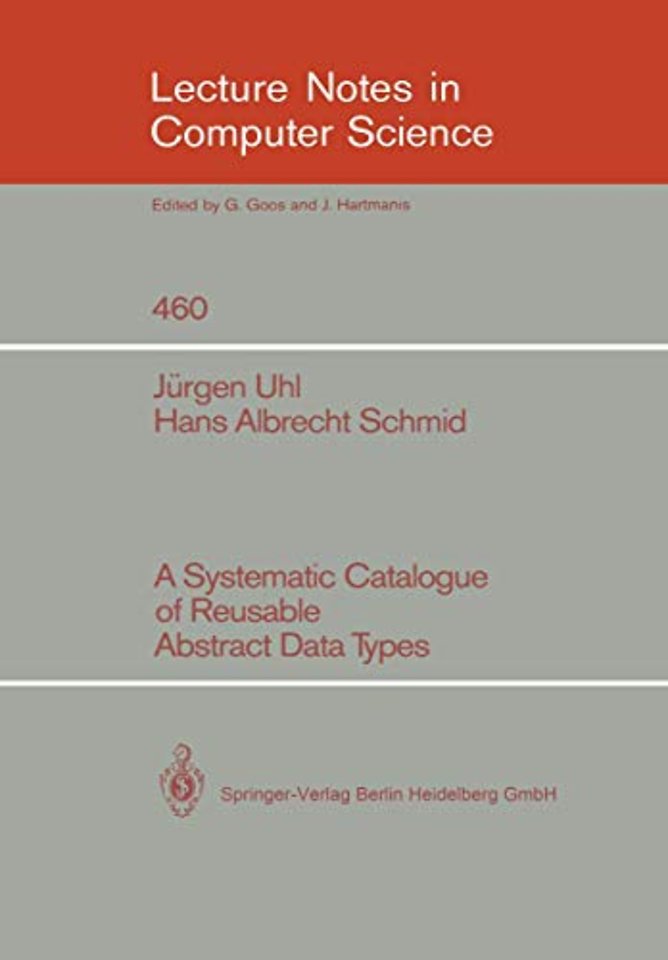 A Systematic Catalogue of Reusable Abstract Data Types