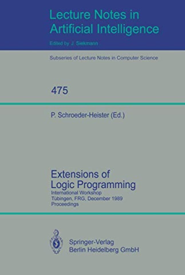 Extensions of Logic Programming