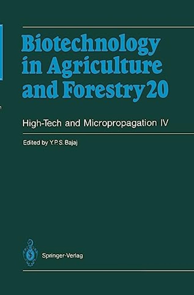 High-Tech and Micropropagation IV
