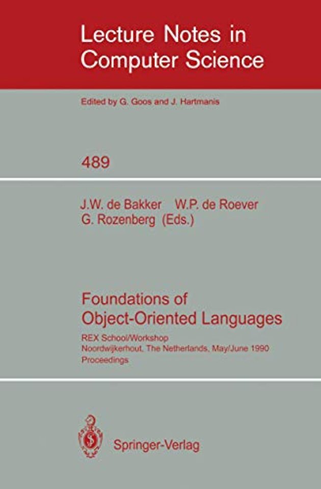 Foundations of Object-Oriented Languages