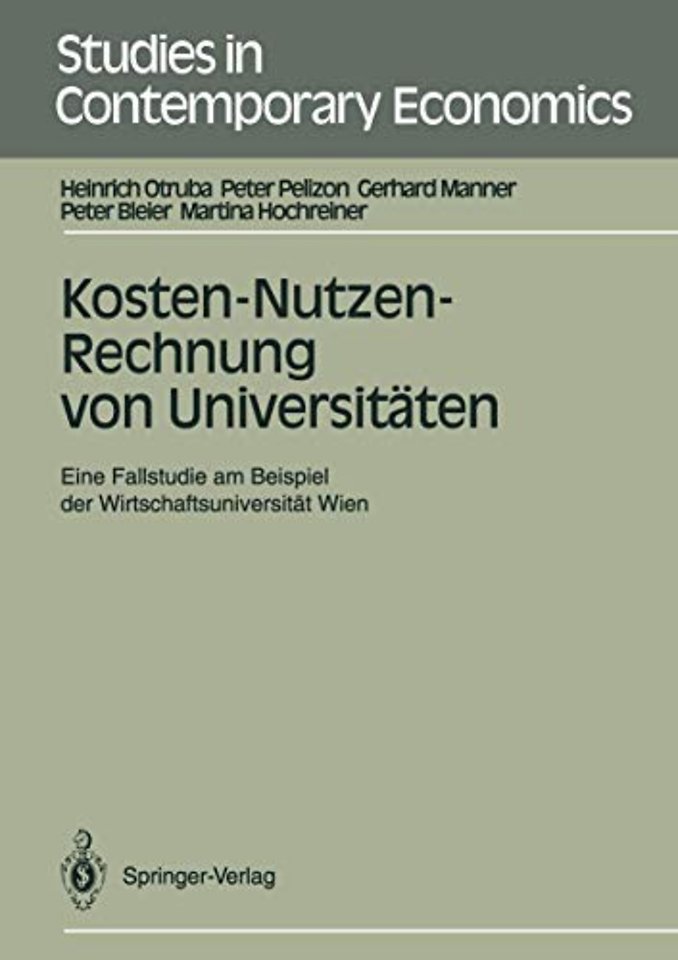 Kosten-Nutzen-Rechnung von Universitäten