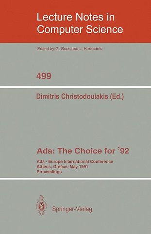 Ada: The Choice for '92