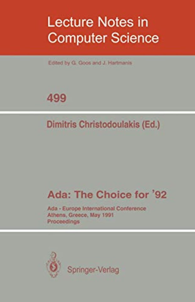 Ada: The Choice for '92