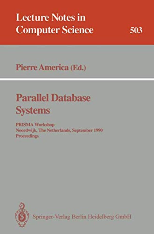 Parallel Database Systems