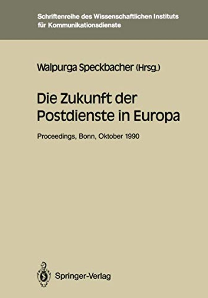 Die Zukunft der Postdienste in Europa