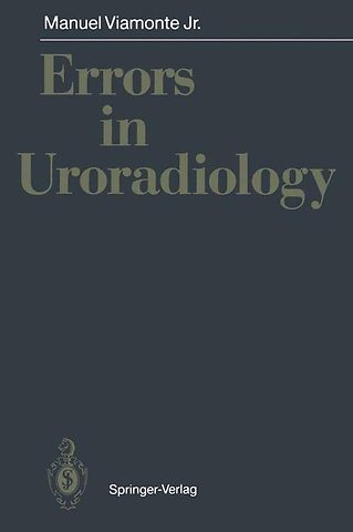 Errors in Uroradiology