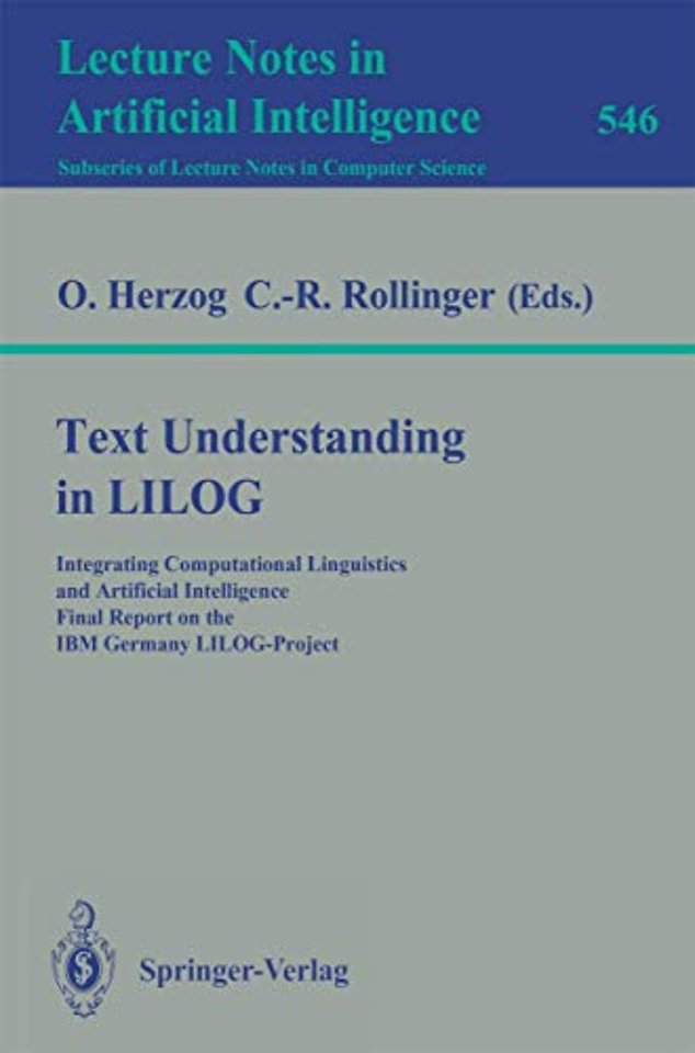 Text Understanding in LILOG