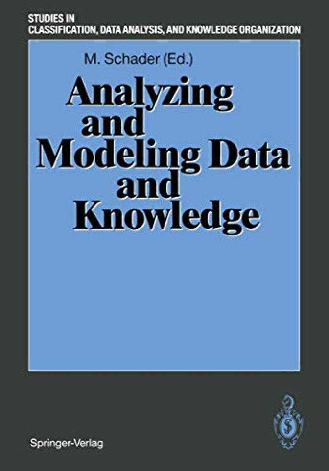 Analyzing and Modeling Data and Knowledge