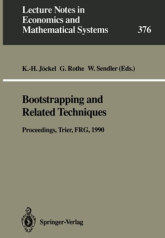 Bootstrapping and Related Techniques