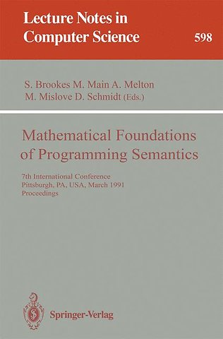 Mathematical Foundations of Programming Semantics