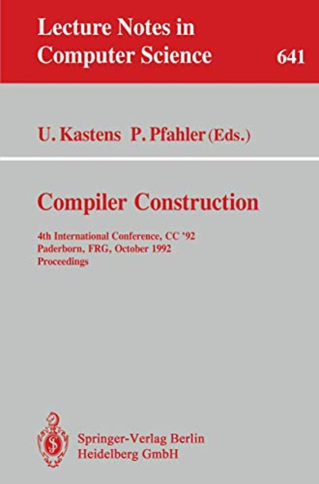 Compiler Construction