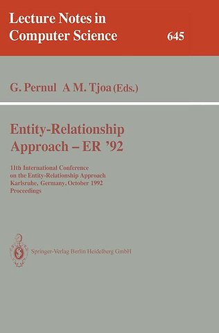 Entity-Relationship Approach - ER '92