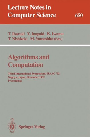 Algorithms and Computation