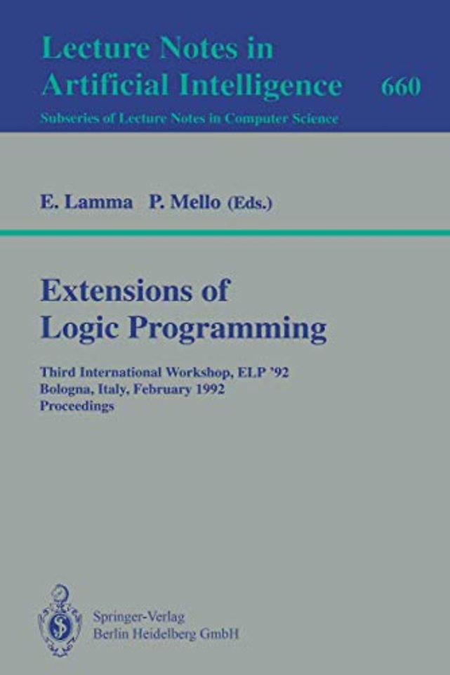 Extensions of Logic Programming