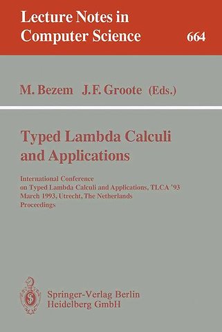 Typed Lambda Calculi and Applications