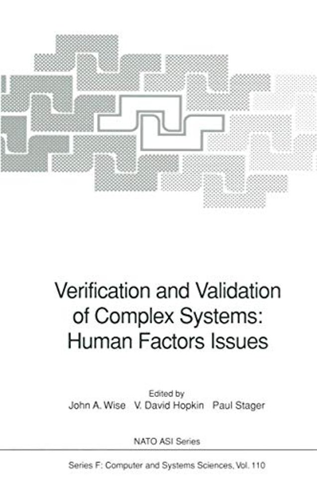Verification and Validation of Complex Systems: Human Factors Issues