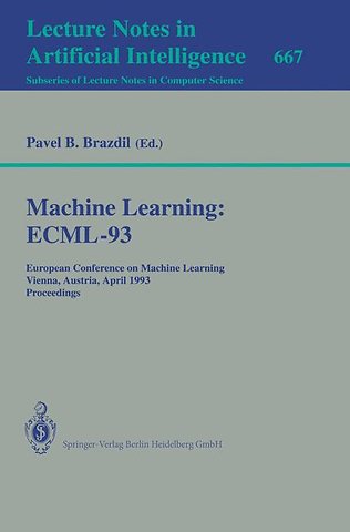 Machine Learning: ECML-93